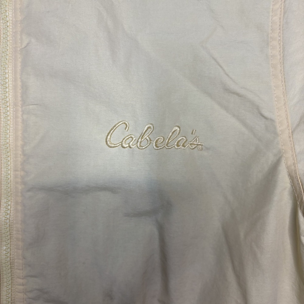 Cabelas Destination Above Sea Level Yellow Fleece Lined Jacket Size S - Picture 4 of 14